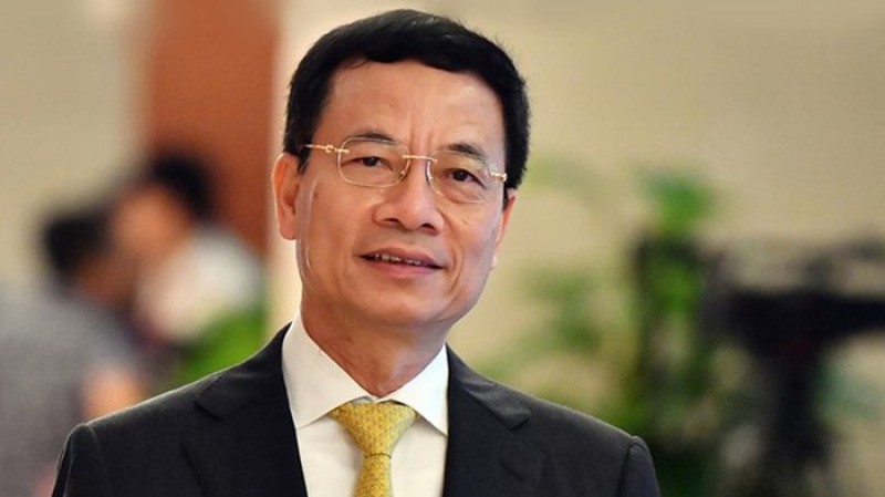 Ông Nguyễn Mạnh Hùng - Bộ trưởng Bộ Thông tin - Truyền thông.