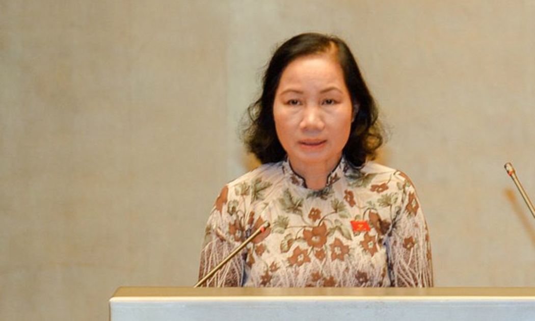 Đại biểu Nguyễn Thị Phúc băn khoăn về chỉ tiêu tăng trưởng GDP năm 2017.