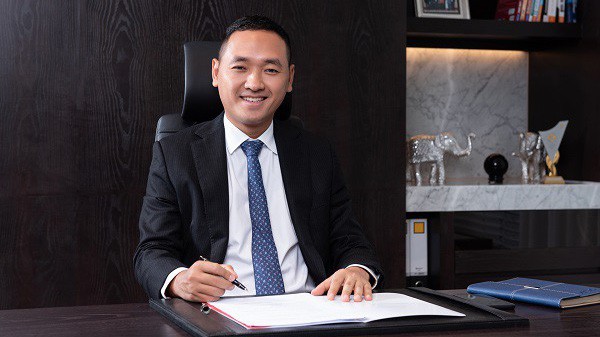 Chủ tịch 8X của Công ty Cổ phần Đầu tư nước sạch Sông Đà.