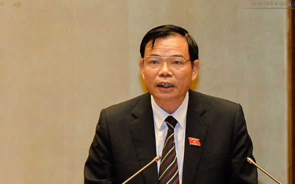 Bộ trưởng Bộ Nông nghiệp và Phát triển nông thôn Nguyễn Xuân Cường.