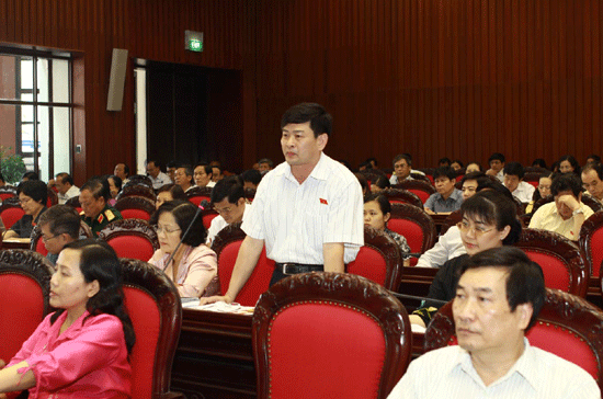 Đại biểu băn khoăn về thẩm quyền của Quốc hội tại dự luật.