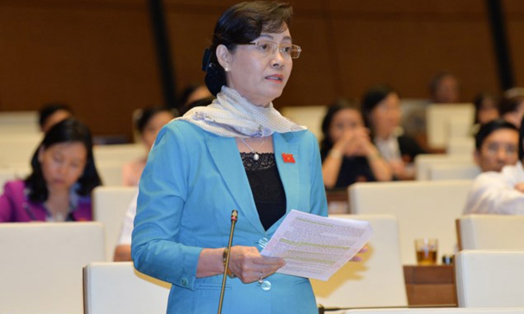 Đại biểu Nguyễn Thị Quyết Tâm (Tp.HCM).