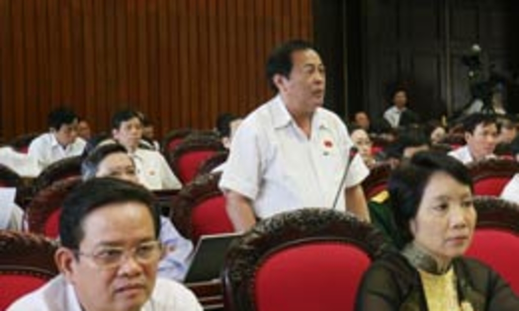 Đại biểu Quốc hội còn nhiều trăn trở trước những tồn tại của nền kinh tế - Ảnh: TTXVN.