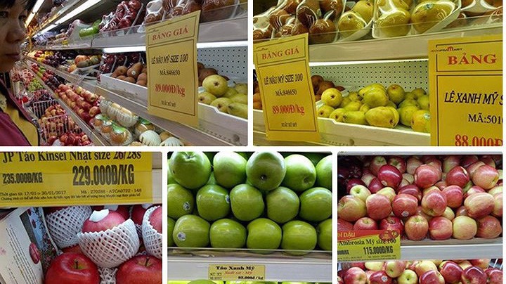 Hai thị trường mà Việt Nam nhập khẩu rau quả nhiều nhất vẫn là Thái Lan và Trung Quốc.