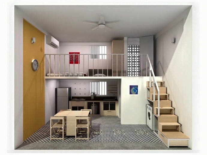 Thiết kế căn hộ 100 triệu đang được dư luận quan tâm tại Bình Dương.<br>