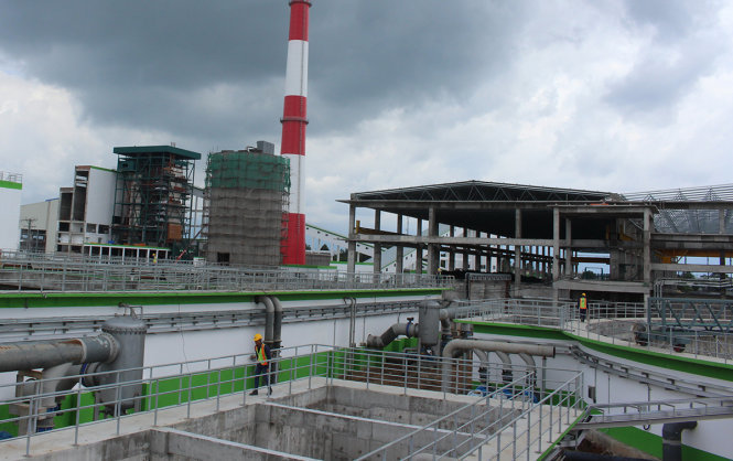 Nhà máy giấy Lee &amp; Man tại tỉnh Hậu Giang.