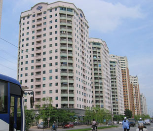 Khu đô thị Trung Hòa - Nhân Chính, dự án liên quan đến một số vấn đề trong kết luận của cơ quan thanh tra - Ảnh: Việt Tuấn.