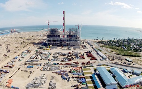 Khối lượng nạo vét đáy biển nhằm phục vụ hạng mục bến cảng của dự án xây dựng nhà máy nhiệt điện Vĩnh Tân 1 tại Bình Thuận.<br>