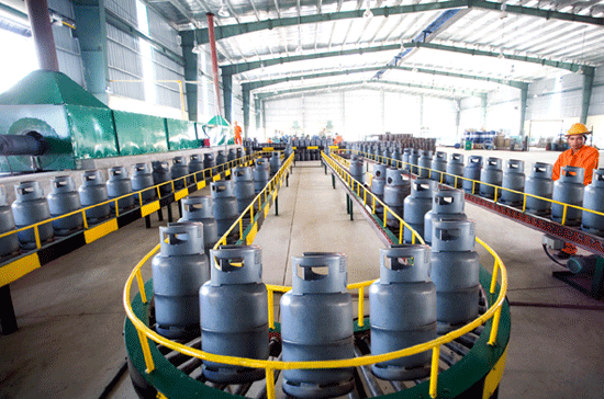 Từ 1/1/2012, thuế nhập khẩu gas đã được điều chỉnh tăng từ 2% lên 5%.