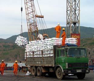Nhập khẩu phân bón đã giảm 22,5 % trong 9 tháng.