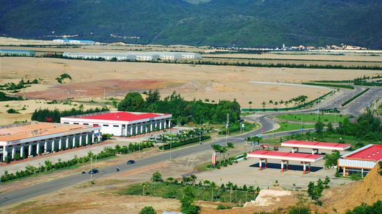 Khu kinh tế Nhơn Hội được chia thành 8 phân khu chức năng.