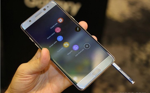 Samsung Việt Nam đã đẩy mạnh xuất khẩu các dòng sản phẩm điện thoại khác để bù vào sự sụt giảm kim ngạch xuất khẩu của Note 7.