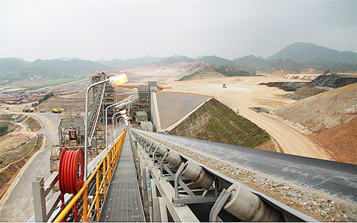 <font face="Arial, Verdana" size="2">Một góc dự án Núi Pháo tại huyện Đại Từ, tỉnh Thái Nguyên.</font>