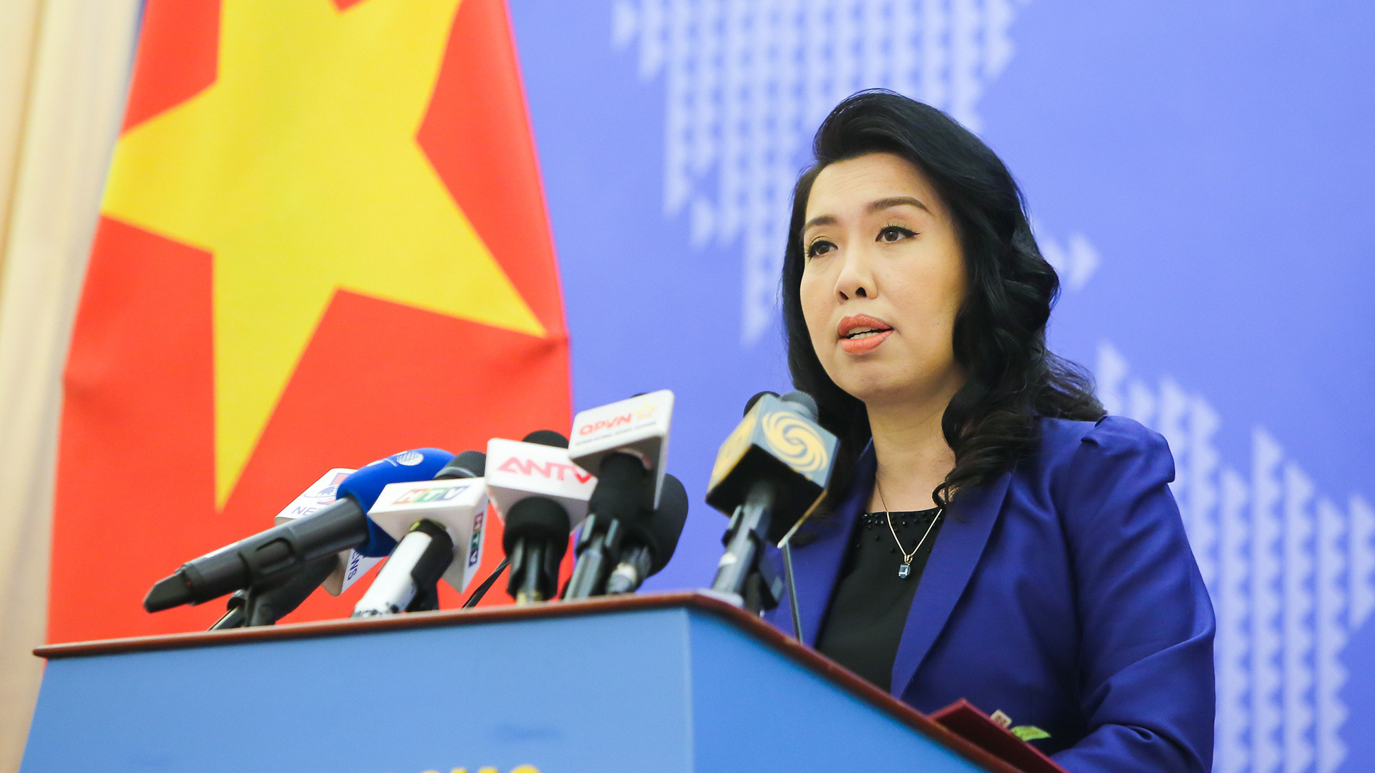Người Phát ngôn Bộ Ngoại giao Việt Nam, bà Lê Thị Thu Hằng.