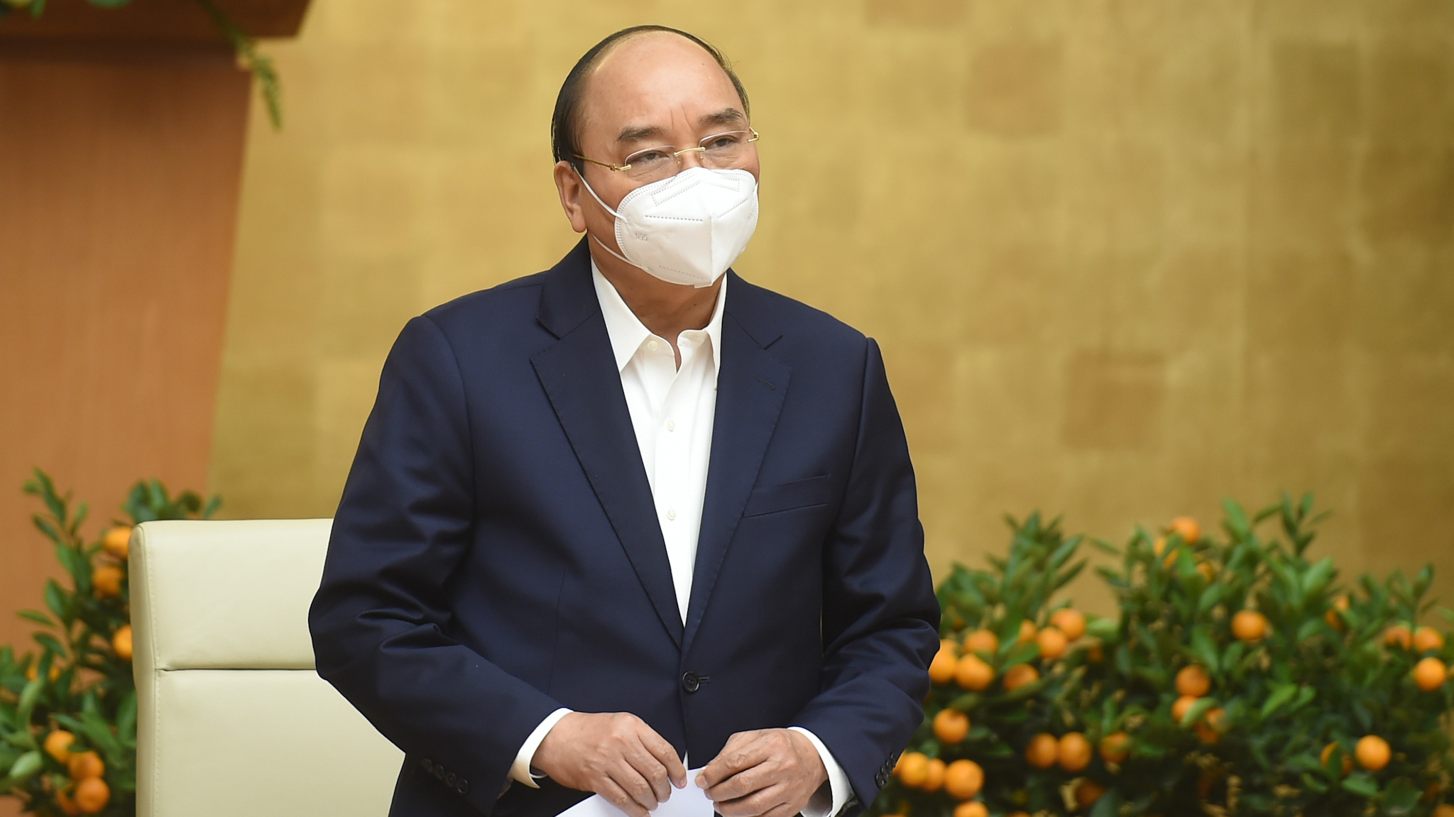 Thủ tướng Nguyễn Xuân Phúc cho phép các địa phương được áp dụng biện pháp mạnh để ngăn chặn sự lây lan của dịch Covid-19.