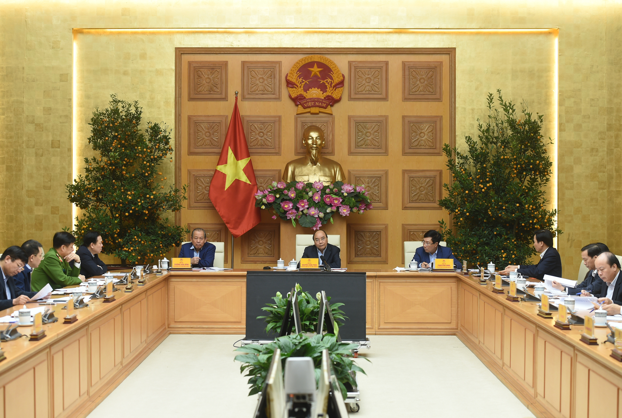 Toàn cảnh cuộc họp - Ảnh: VGP