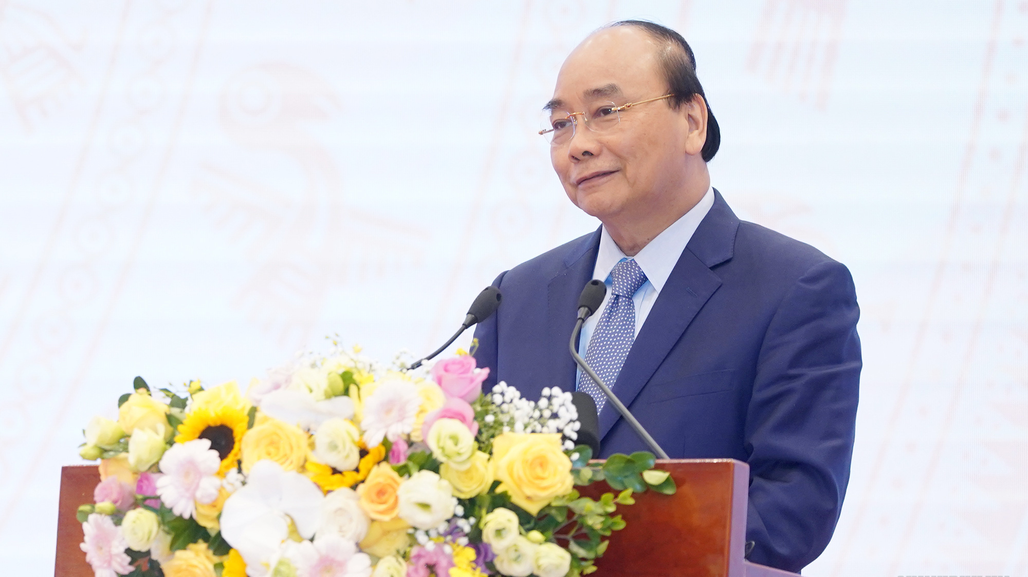 Thủ tướng Nguyễn Xuân Phúc phát biểu tại hội nghị của Ủy ban Quản lý vốn Nhà nước tại doanh nghiệp - Ảnh: VGP 