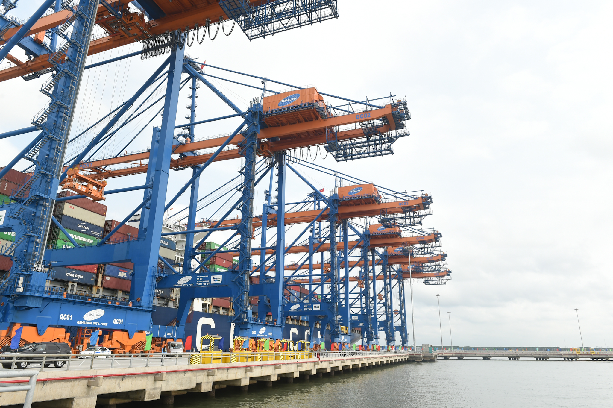 Cảng Gemalink nằm trong phạm vi cụm cảng Cái Mép - Thị Vải - Ảnh: VGP