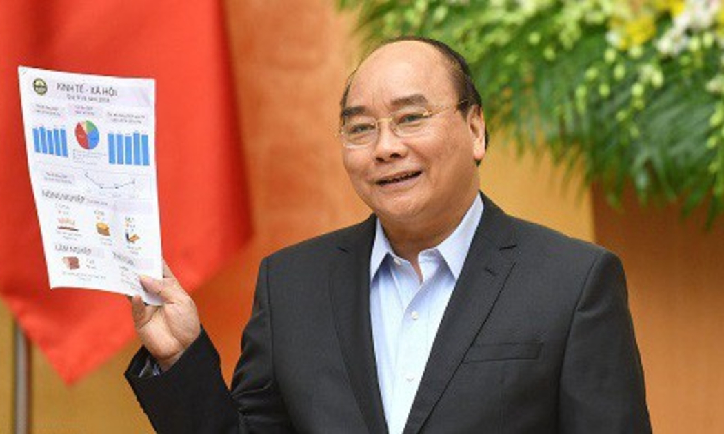 Thủ tướng cho biết, trong năm 2018, chất lượng, mô hình tăng trưởng có chuyển biến tích cực. Tốc độ tăng trưởng GDP cao gấp đôi so với lạm phát.