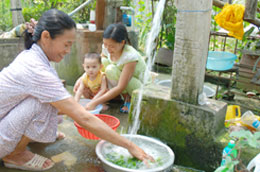 Năm 2009, giá nước sinh hoạt tại hầu hết các địa phương trong cả nước đã được điều chỉnh tăng.