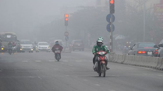 Nhiều thời điểm, chất lượng không khí Hà Nội ở mức xấu. Ảnh minh họa. 