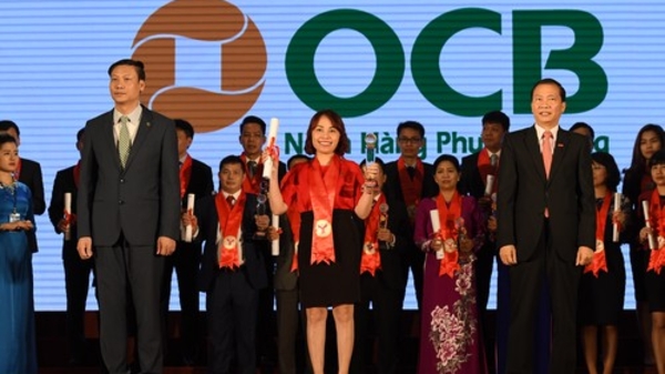 OCB liên tục được vinh danh các giải thưởng uy tín