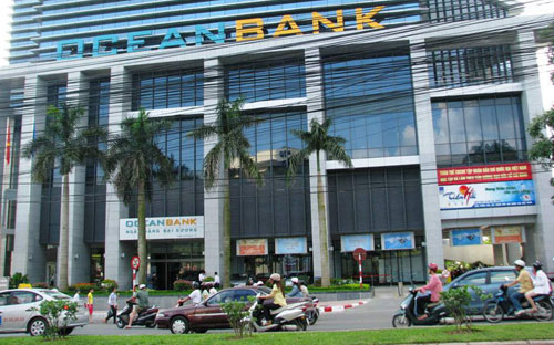Trụ sở của OceanBank vẫn được đặt tại tòa nhà Petro Vietnam.<br>