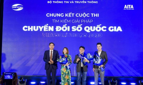 Viet Solutions 2020 vinh danh 3 sản phẩm công nghệ chuyển đổi số quốc gia