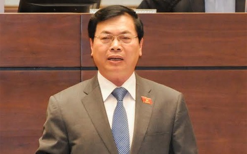 Nguyên Bộ trưởng Bộ Công Thương Vũ Huy Hoàng.<br>