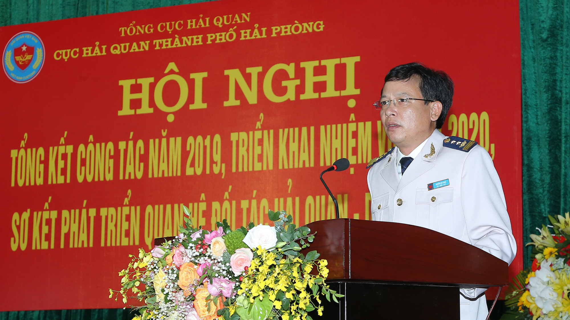 Ông Nguyễn Duy Ngọc, Cục trưởng Cục hải quan Hải Phòng