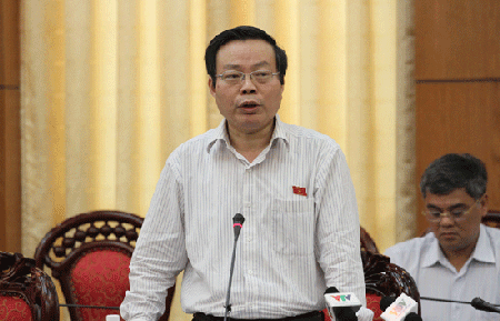 Chủ nhiệm Ủy ban Tài chính – Ngân sách của Quốc hội, ông Phùng Quốc Hiển.