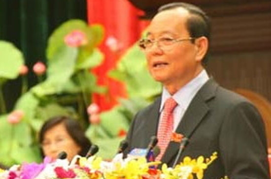 Ông Lê Thanh Hải, Ủy viên Bộ Chính trị, Bí thư Thành ủy Tp.HCM.