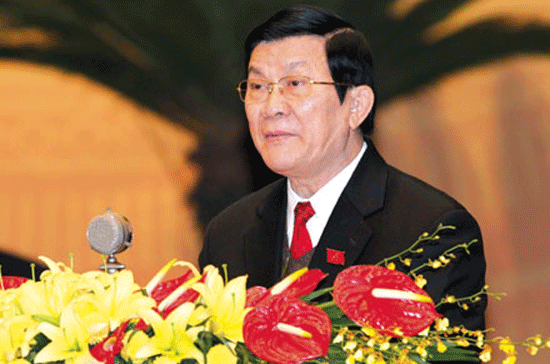 Ông Trương Tấn Sang.