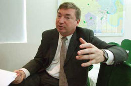 Ông Marc Townsend, Giám đốc Điều hành Công ty Bất động sản CB Richard Ellis.