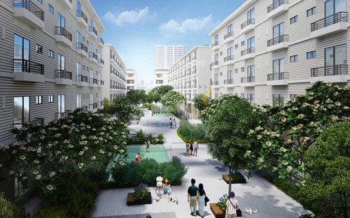 Dự án Pandora được quy hoạch trở thành một khu compound (phức hợp biệt lập) với các căn nhà vườn nổi bật mang phong cách châu Âu.