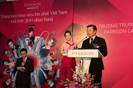 Ra mắt trung tâm thương mại lớn nhất của Parkson tại Việt Nam