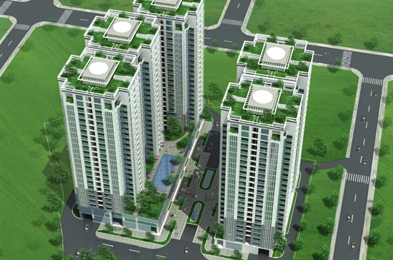 Phối cảnh dự án chung cư An Sinh.