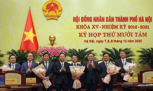Hà Nội bầu 5 Phó chủ tịch Ủy ban nhân dân