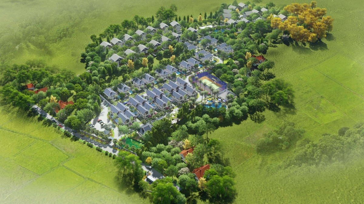 Green Oasis Villas sẽ mang đến cho quần thể biệt thự không khí trong lành cùng không gian sống xanh, gần gũi với thiên nhiên.