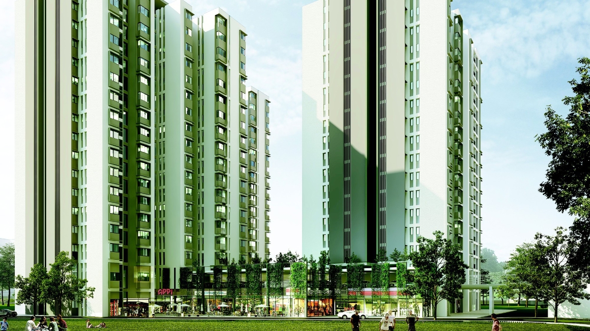 Phối cảnh The Habitat Bình Dương giai đoạn 2.