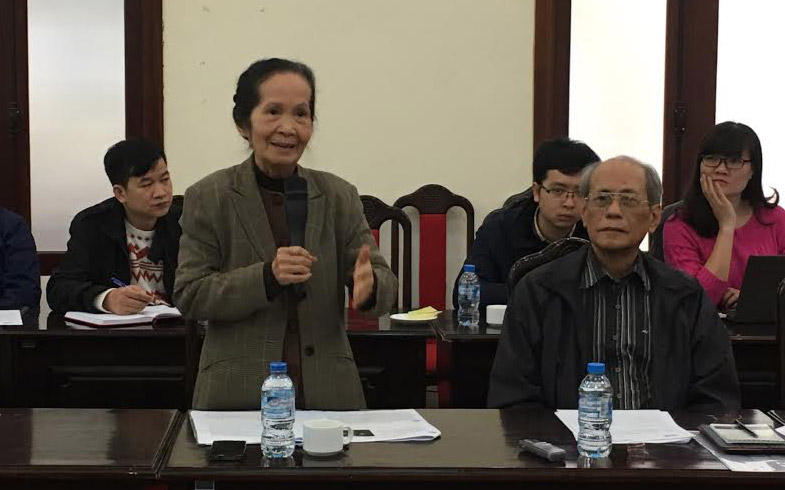 <div style="font-family: 'Times New Roman'; font-size: 15px;"><span style="font-size: 11pt;">Chuyên gia kinh tế Phạm Chi Lan phát biểu tại hội thảo rà soát thể chế trong chuỗi giá trị lúa gạo do Viện Nghiên cứu quản lý kinh tế Trung ương tổ chức sáng 17/3.</span></div><div><span style="font-size: 11pt;"><br></span></div>