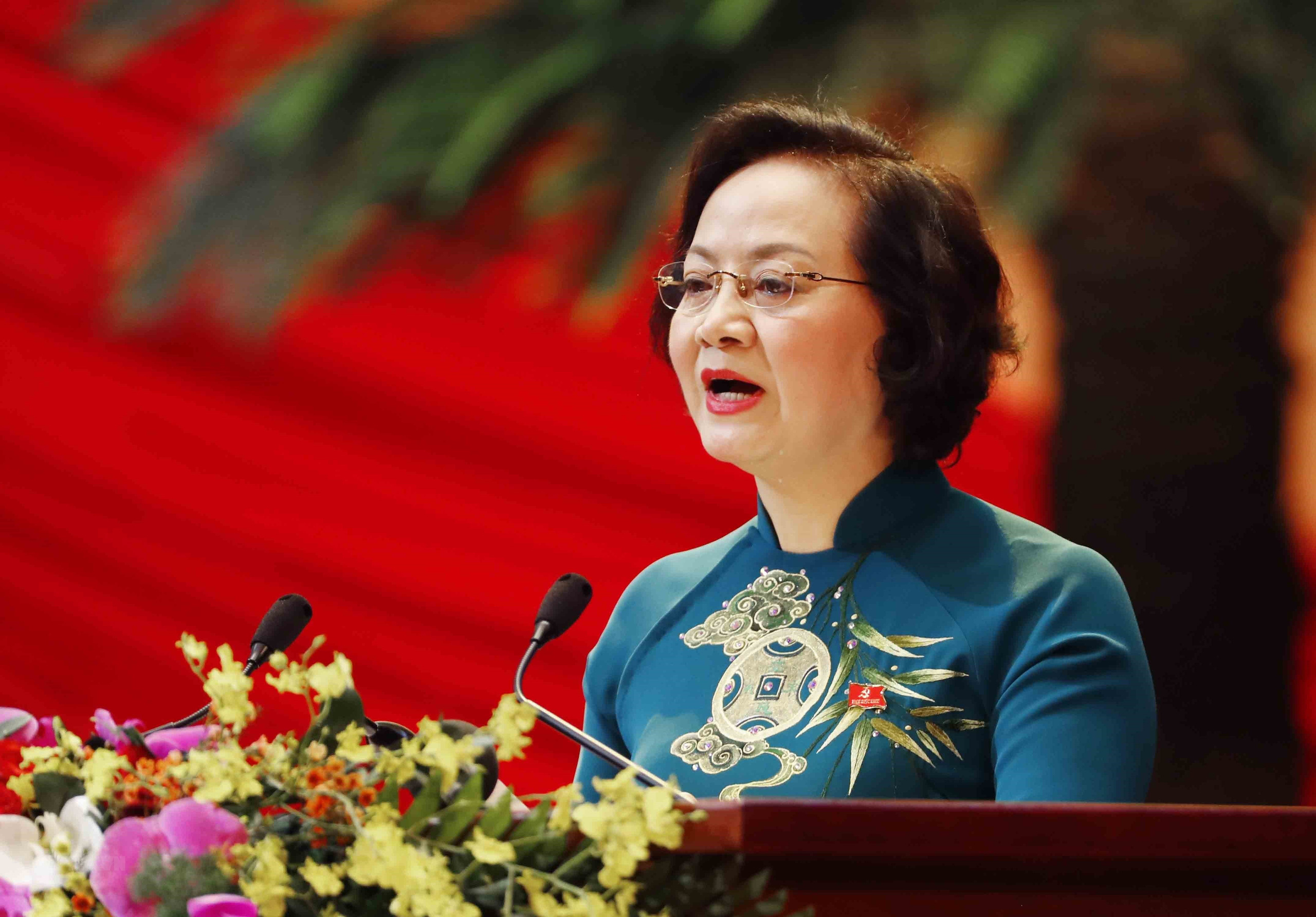 Đại biểu Phạm Thị Thanh Trà, Ủy viên Trung ương Đảng, Thứ trưởng Bộ Nội vụ