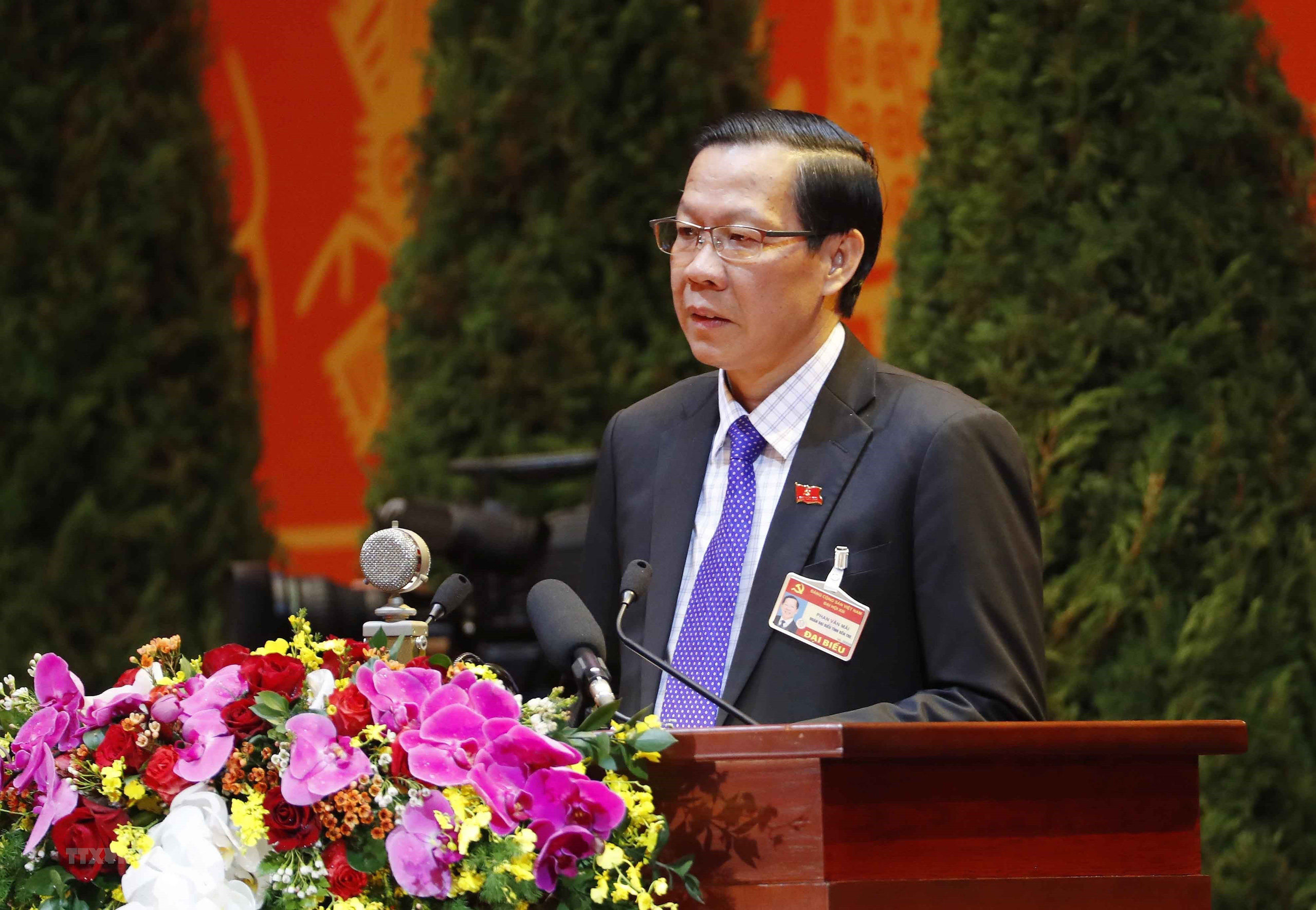 Đại biểu Phan Văn Mãi, Bí thư Tỉnh ủy Bến Tre