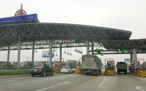 Trạm thu phí BOT Pháp Vân - Cầu Giẽ.