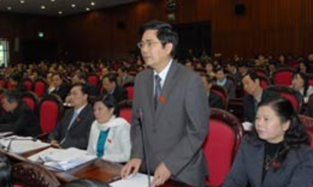 Sự tham gia của nhiều vị bộ trưởng đã khiến các phiên chất vấn thêm sối động - Ảnh: TTXVN.