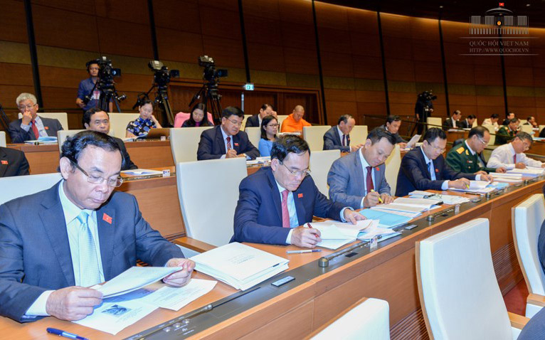 Một phiên họp toàn thể của Quốc hội