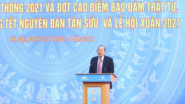 Phó thủ tướng thường trực Chính phủ Trương Hoà Bình.