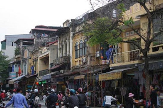 Vấn đề cải tạo các đô thị cũ chưa được coi trọng đúng mức.