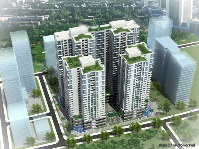 Phối cảnh dự án Việt Đức Complex.<br>