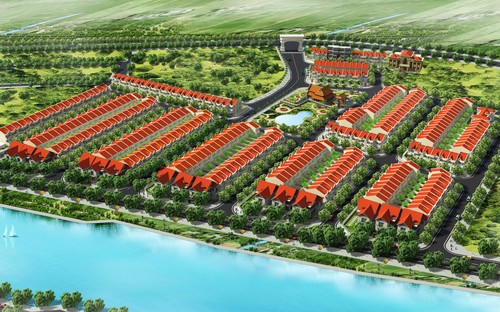 Phối cảnh dự án chung cư Tiến Lộc.